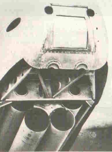 Me 410 A-2 mit Werferdrehling geschlossen